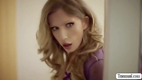 Busty blonde gets a big black dick inside her tight ass