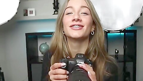 Sexy brunette shows off ass and gets fucked in the ass