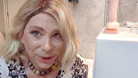 British woman in black stockings is fucked in hotel room