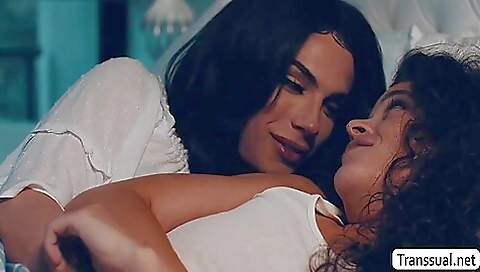 Tgirl Stepmother Licks And Fucks Stepteens Tight Wet Pussy